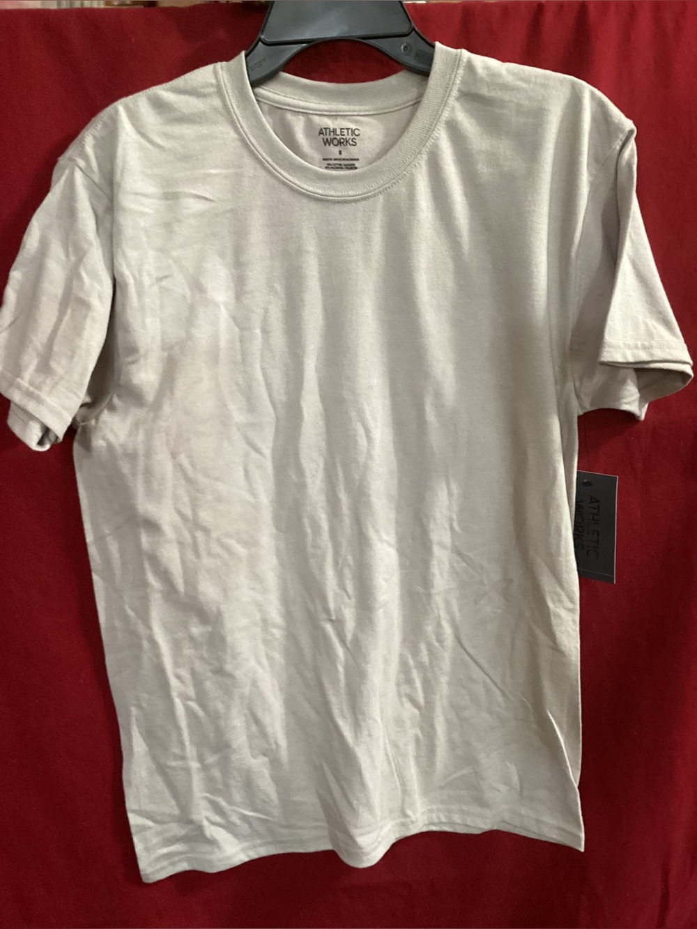 Athletic Works Crewneck Tee in birch grey heather